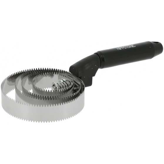 Hippo-Tonic Glitter Metal Curry comb
