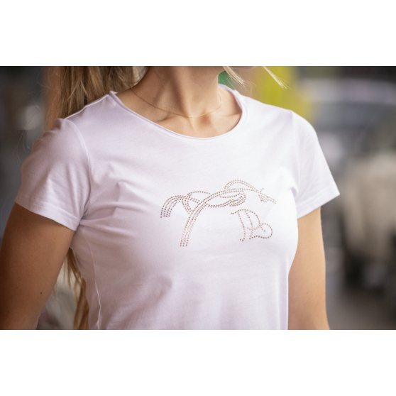 Pénélope Iconic Strass T-Shirt - Ladies