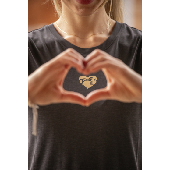 Pénélope Lovely Cœur T-Shirt - Ladies