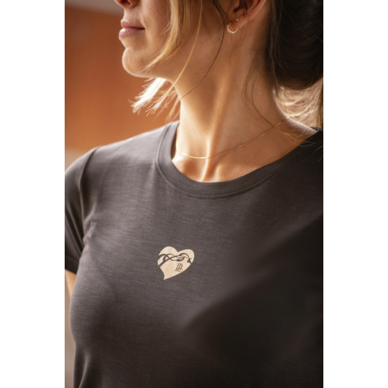Pénélope Lovely Cœur T-Shirt - Ladies