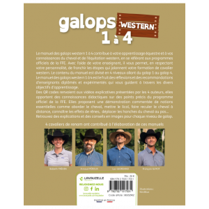 Manuel de préparation au galops western 1 à 4 + Vidéos