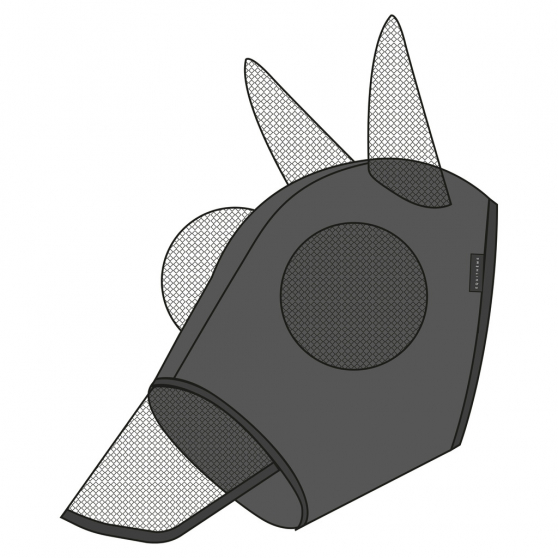 EQUITHÈME Lycra Anti UV Fly Mask + Nose