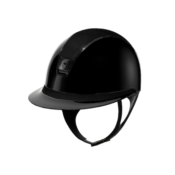 Samshield Miss Shield 2.0 Helmet with Shadowglossy Top and Alcantara Front Band Samshield Miss Shield 2.0 Helmet with Shadowglossy Top and Alcantara Front Band