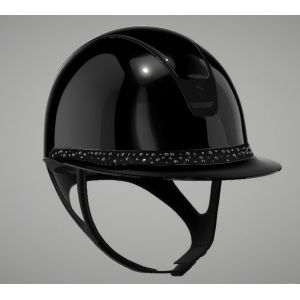 Samshield Miss Shield 2.0 Shadowglossy Helmet with pearl front band