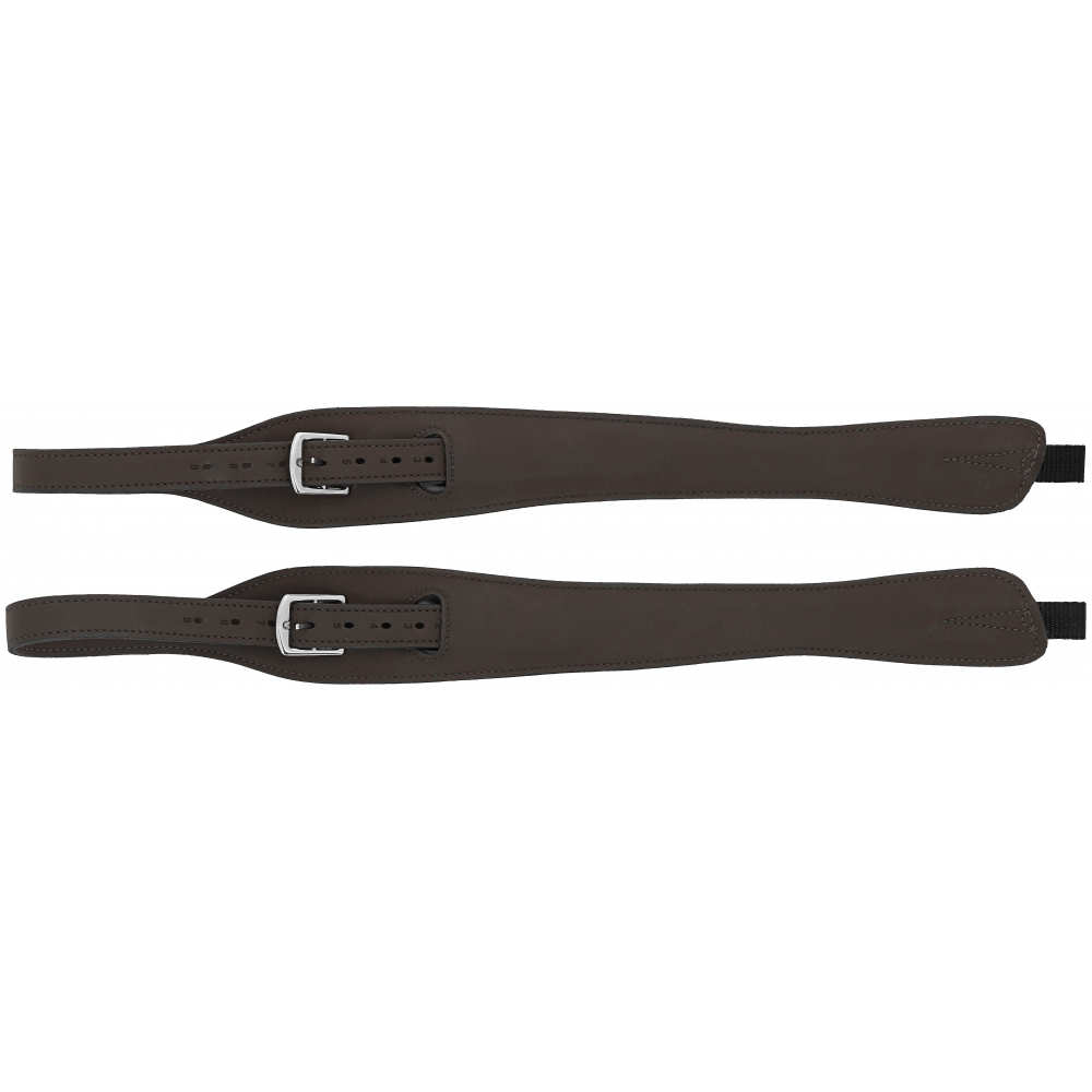 Étrivières NORTON PRO - 137 Cm X 25 Mm, Havane - Qualité Premium Pour Cavalier