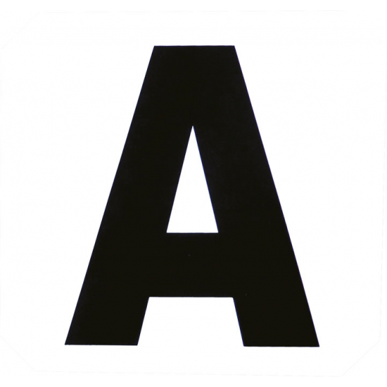 Set de 12 lettres de manège Hippo-Tonic autocollantes Set de 12 lettres de manège Hippo-Tonic autocollantes