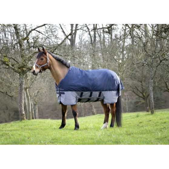 EQUITHEME “TYREX 600 D” Turnout rug with belly belt