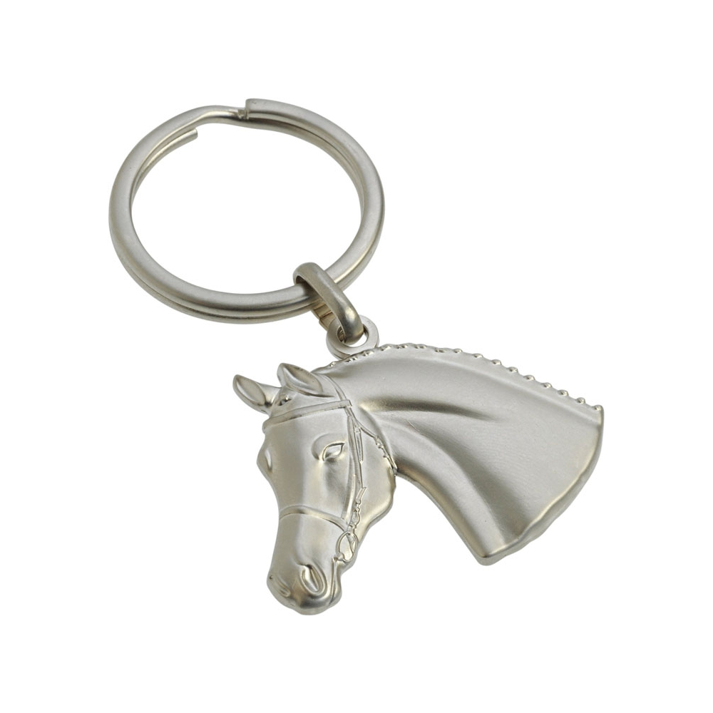 3D Keyring Horse Head with Bridle - key rings - PADD