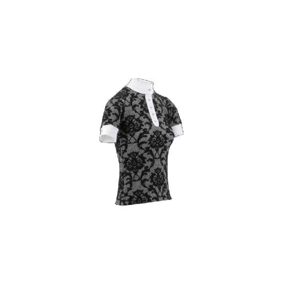 EQUITHEME “Baroque” shirt, short sleeves