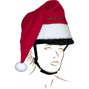 christmas horse riding hat covers