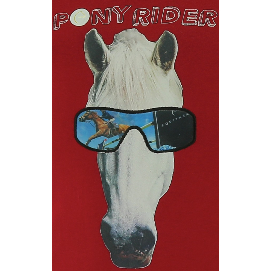 T-shirt Equi-Kids PonyRider avec hologramme - Enfant