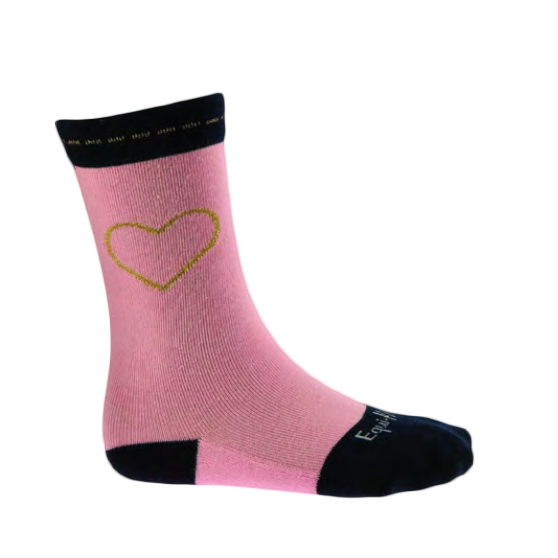 Chaussettes EQUIKIDS "Coeur"
