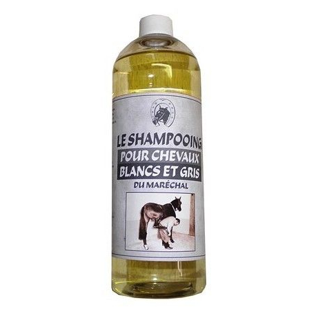 Shampoing du Maréchal pour Chevaux blancs et gris Shampoing du Maréchal pour Chevaux blancs et gris