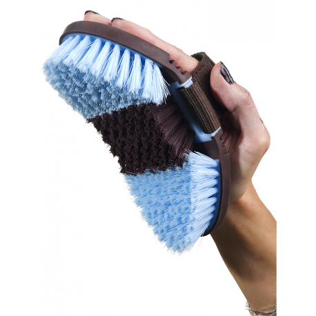 "Softgrip" flexible nylon dandy brush HIPPO-TONIC ...