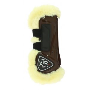 Norton XTR Tendon Boots with synthetic sheepskin