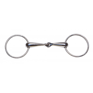 Feeling hollow mouthpiece large ring snaffle