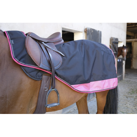 Couvre-reins EQUITHÈME Tyrex 1200D doublé polaire Couvre-reins EQUITHÈME Tyrex 1200D doublé polaire