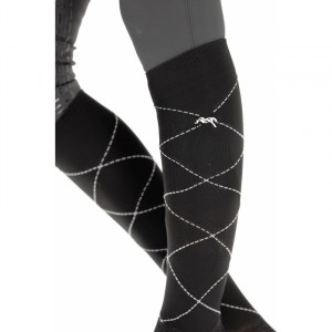 Pénélope Luxe Stripes & Cross Socken - Damen