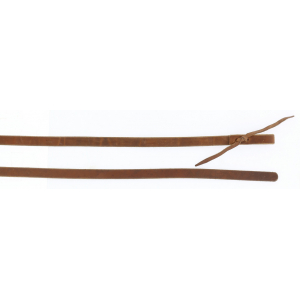 Westride Reins by Franck Perret, Weighted, Smooth Leather Hazelnut padd