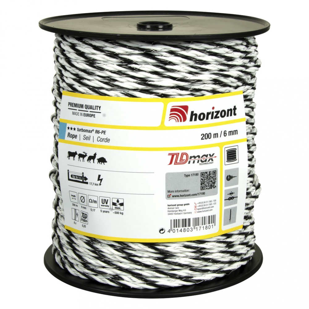 Horizont Turbomax Rope R6-PE 200 m