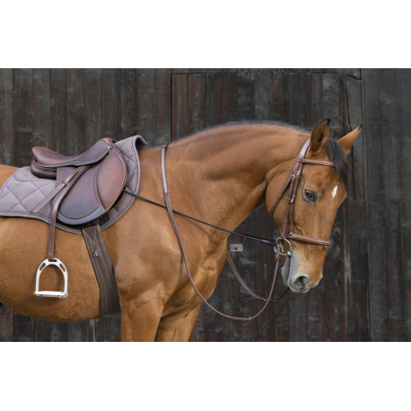 M-Royal Saddles Horse Safety Leather Night Latch Adjustable Handle 