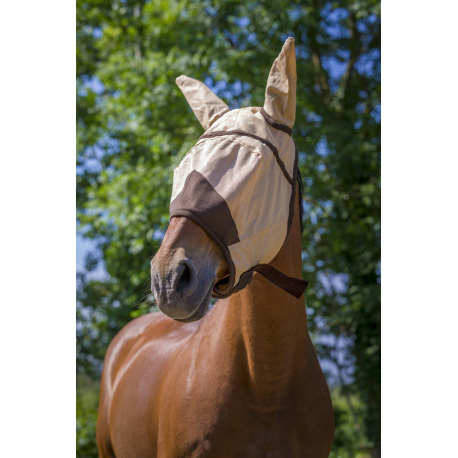 Noir - Cravache en nylon avec manche en forme de tête de cheval longueur 65  cm
