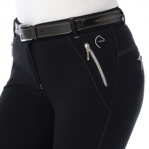 Pantalon EQUITHÈME Zipper - Femme
