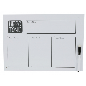 Hippo-Tonic Ration Plate with felt backing
