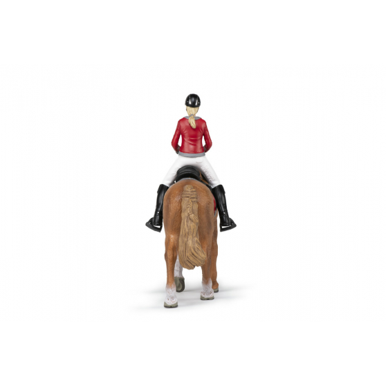 Papo Pferd und Reiterin