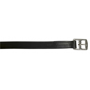 White Damier Leather Belt