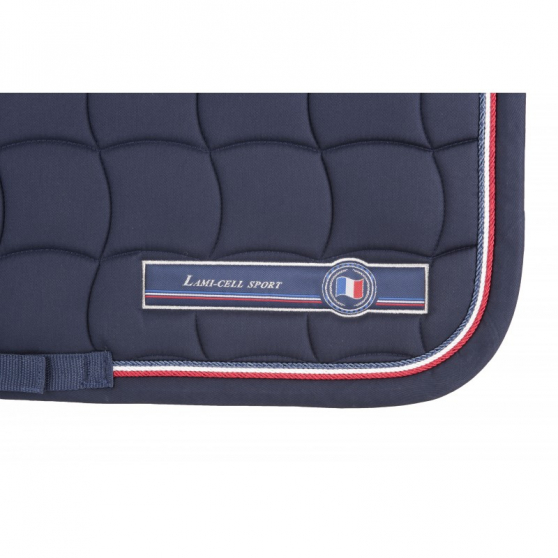 Tapis de selle Lami-Cell French Flag - Dressage