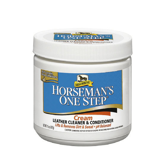 Absorbine Horseman's one step leather cream
