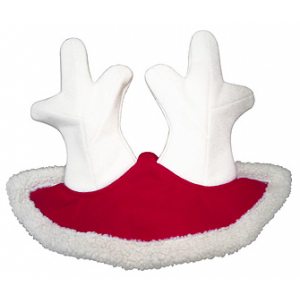 EQUITHÈME Christmas ear cap in reindeer’s antlers shape