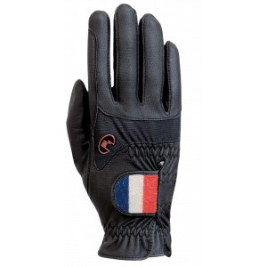 Roeckl Olympia Limited Edition Blue-White-Red Gloves