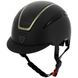 EQUITHÈME Agris matte carbon top Helmet