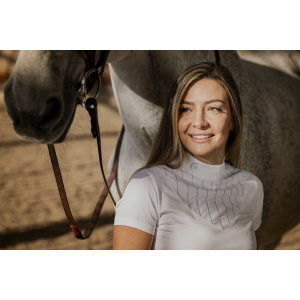 Polo de concours EQUITHÈME Funza - Femme