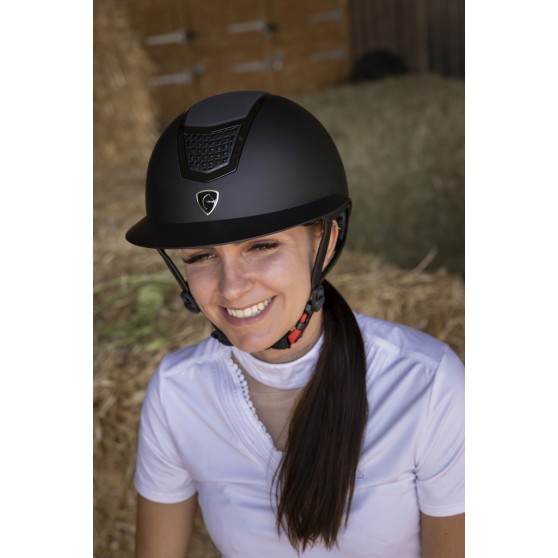 Casque EQUITHÈME Airy mat visière large