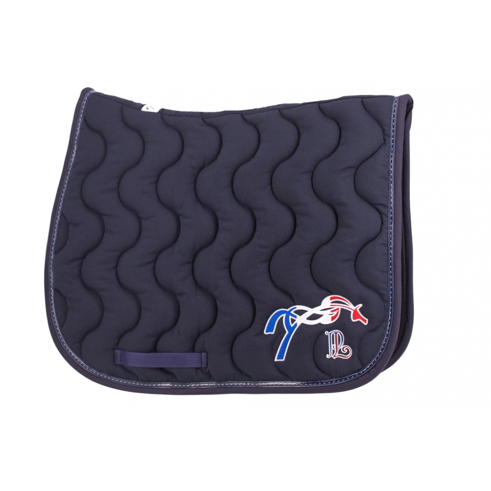 Tapis de selle Pénélope Team - Mixte marine